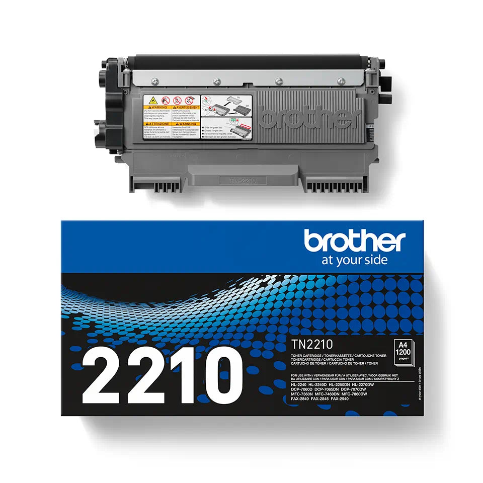 Toner Brother TN2210, negru (black), original, 1.200 pagini