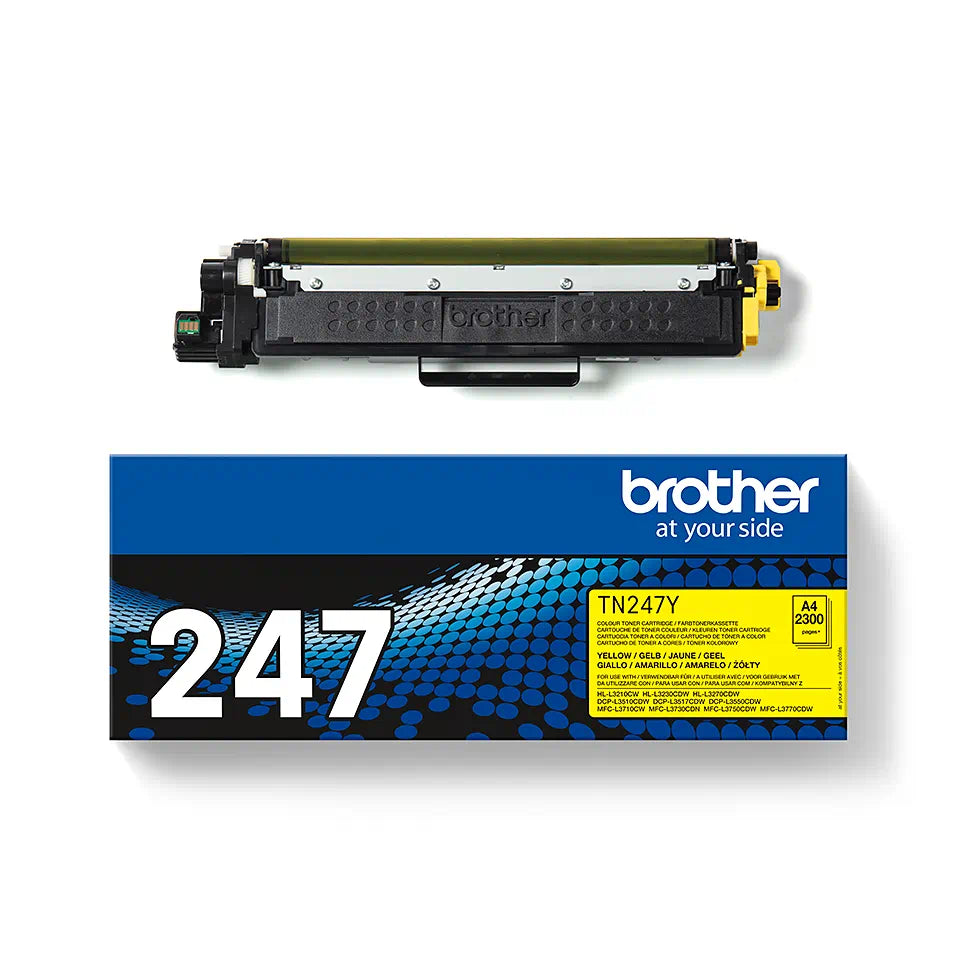 Toner Brother TN-247Y, galben (yellow), original, 2300 pagini