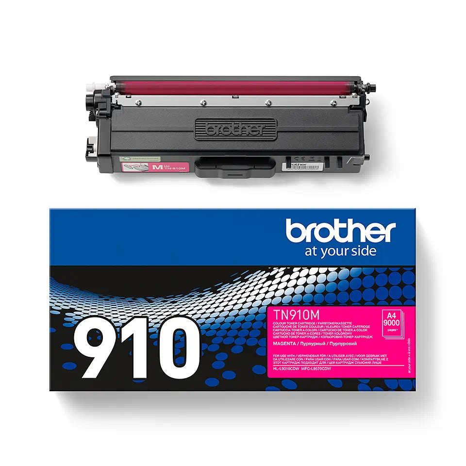 Toner Brother TN-910M, roz (magenta), original, 9000 pagini