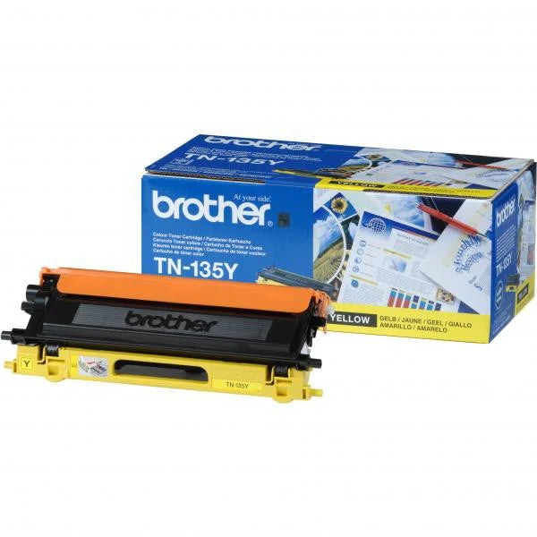 Toner Brother TN-135Y galben (yellow), original, 4000 pagini
