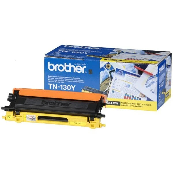 Toner Brother TN-130Y, galben (yellow), original, 1500 pagini