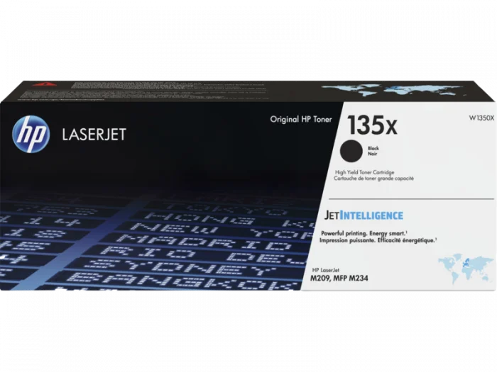 Toner HP 135X (W1350X), negru (black), original, 2400 pagini