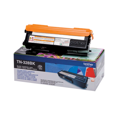 Toner Brother TN-328BK, negru (black), original, 6.000 pagini