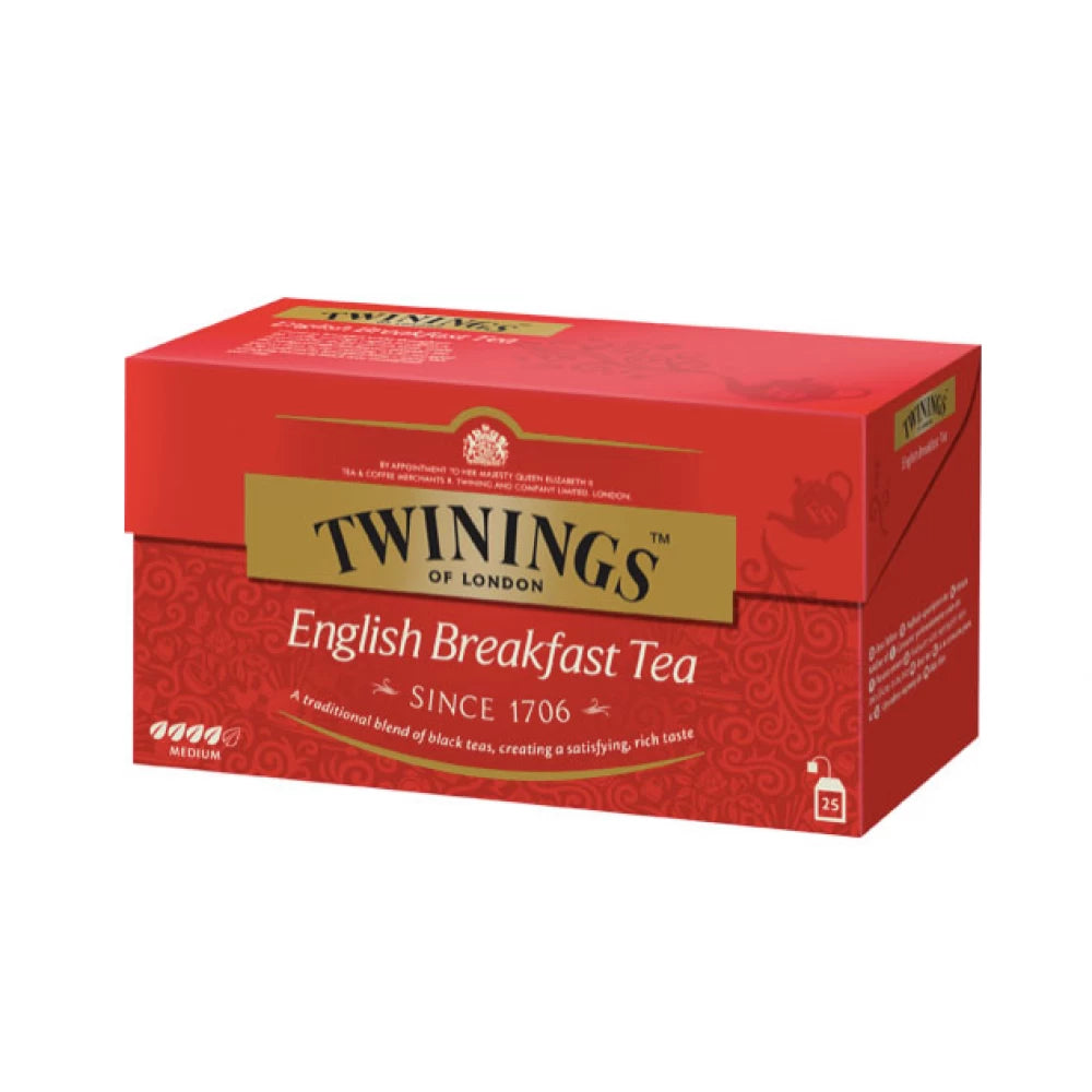 Ceai Negru English Breakfast Twinings 25x2g