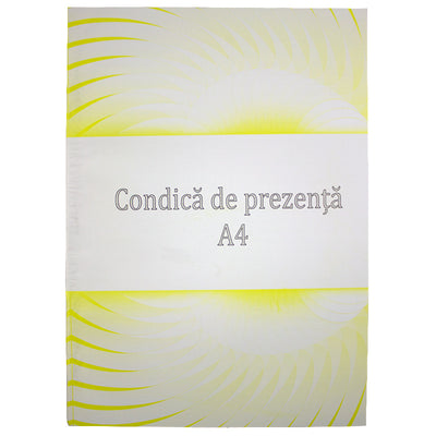 Condica De Prezenta A4 Fata-Verso, 100 File