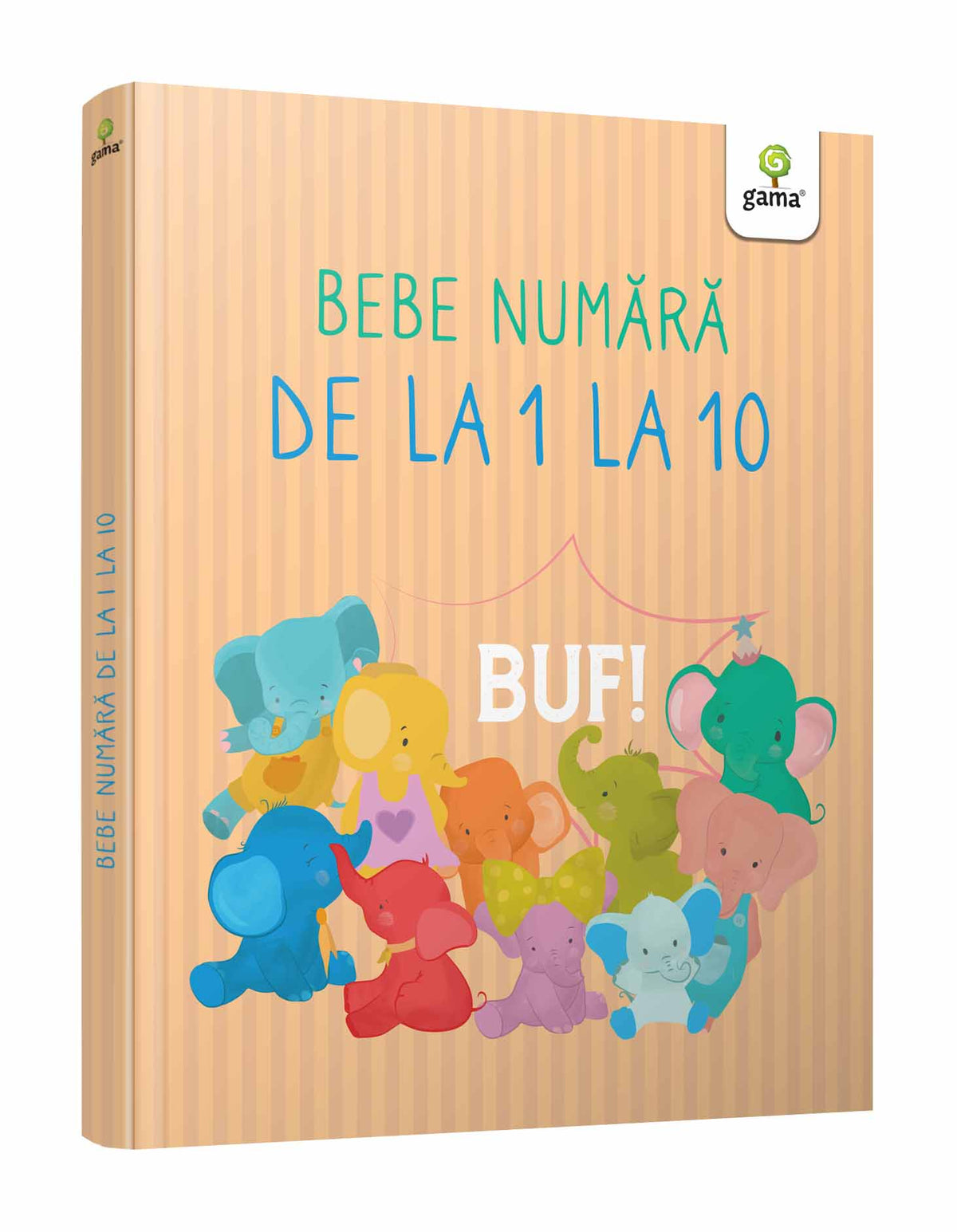 Bebe numara de la 1 la 10