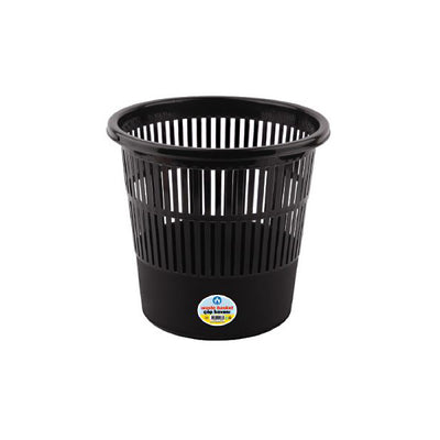 Cos Birou Plastic Negru 11L Ark