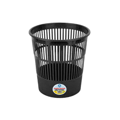 Cos Birou Plastic Negru 16L Ark