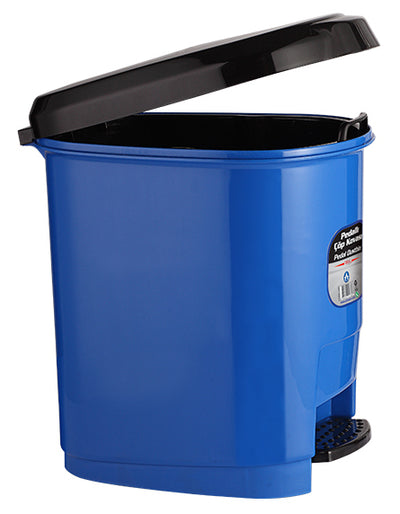 Cos Birou Plastic Albastru Cu Pedala 20L Ark