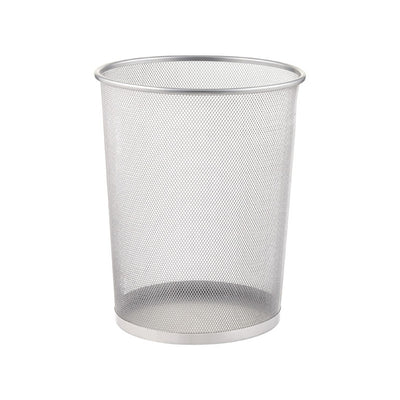 Cos Gunoi Mesh, 24X29,5X33,5Cm, Argintiu - Offishop