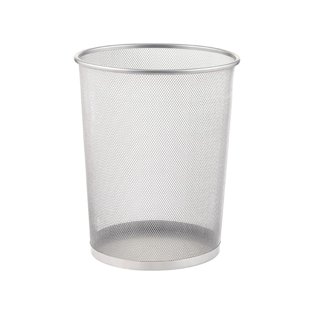 Cos hartii MESH, 22x26,5x28cm, argintiu - OFFISHOP