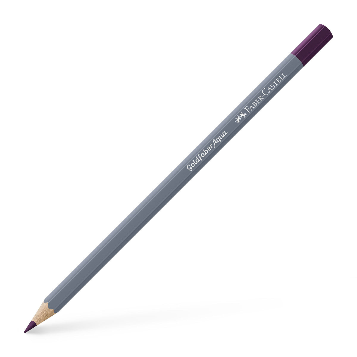 Creion colorat acuarelabil Goldfaber Faber-Castell în nuanța vibrantă Magenta 133, cu mină de 3.3 mm, perfect pentru accente artistice și tehnici de acuarelă