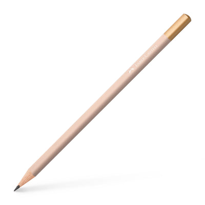 Creion grafit Faber-Castell Urban culoare rose pal, finisaj mat, formă ergonomică