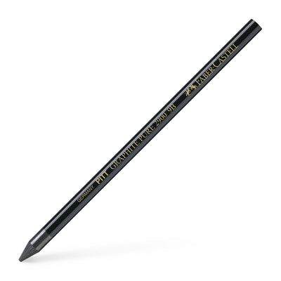 Creion grafit fără lemn Faber-Castell Pitt Monochrome duritate 9B, pentru umbre intense și desen artistic
