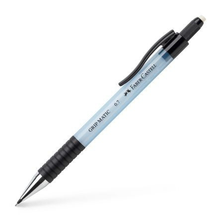 Creion mecanic 0.5mm bleu sky grip-matic FABER-CASTELL