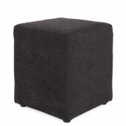 Taburet Cube - Stofa Negru - K6