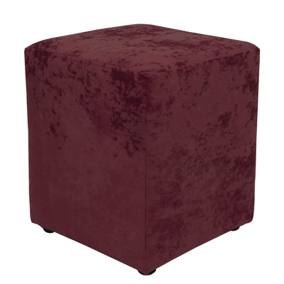 Taburet Cube - Stofa Visiniu E42