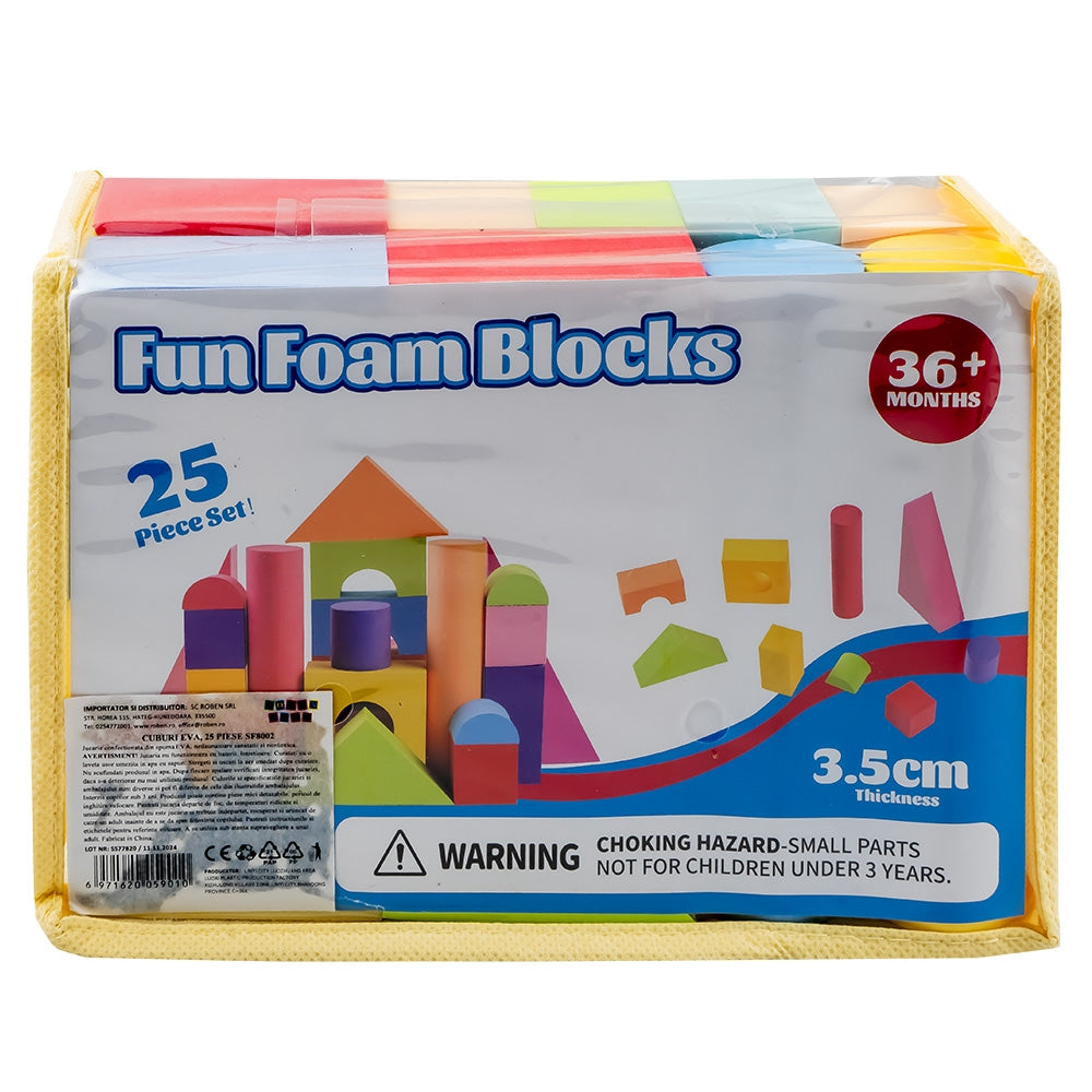 Cuburi Eva, 25 Piese