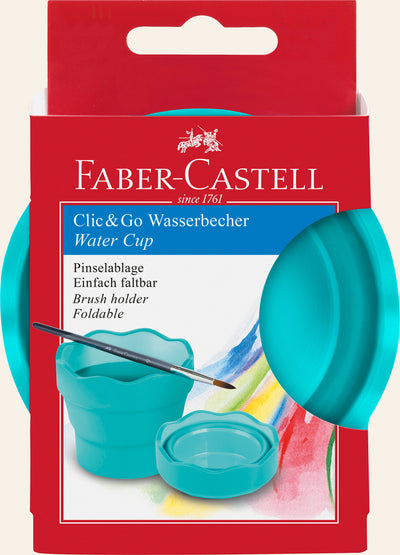 Cutie Apa Click-Go Turcoaz Faber-Castell