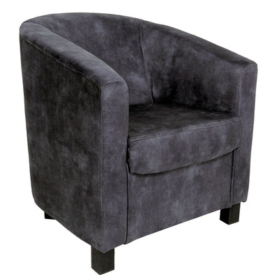 Fotoliu David - Catifea P17 - Gri