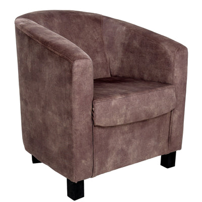 Fotoliu David - Catifea P5 - Maro