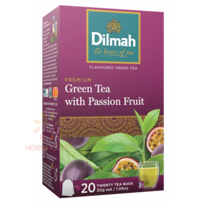 Dilmah Ceai verde cu fructul pasiunii (20buc)