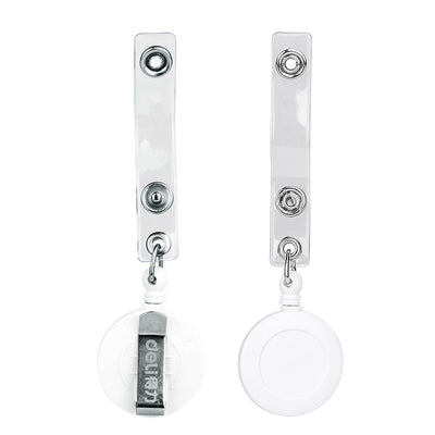 Dispozitiv Cu Snur Retractabil Set 12 Bucati 80 Cm Alb Deli