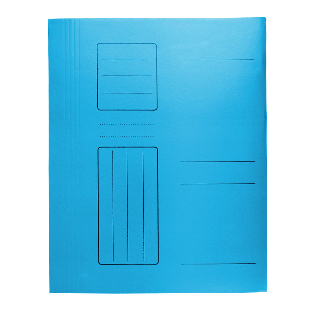 Dosar simplu din carton color WILLGO, format A4, culoare albastră, gramaj 250g/mp, ideal pentru organizarea și arhivarea eficientă a documentelor de birou