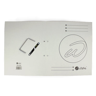 Dosar sina lunga, carton alb, 300 gr/mp Willgo