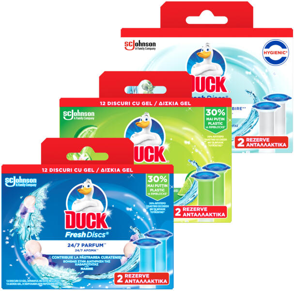Rezerva Odorizant Toaleta Duck Fresh Discs 2X36Ml