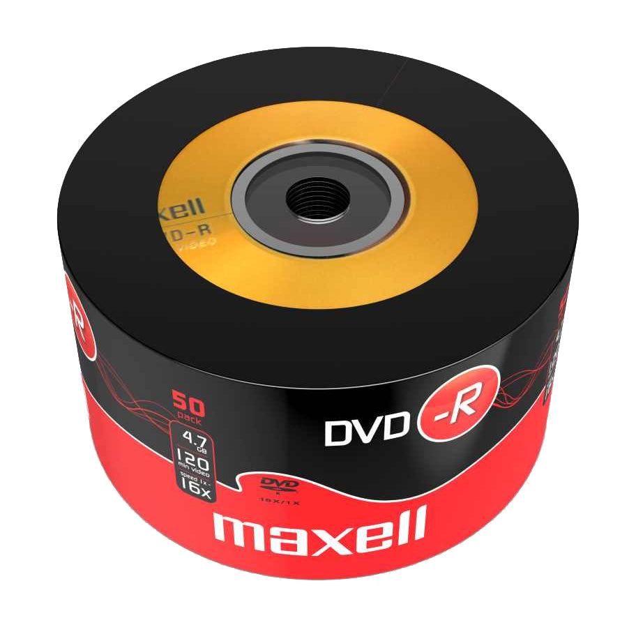 Dvd-R 50/Set 4.7Gb 16X Shrink Maxell