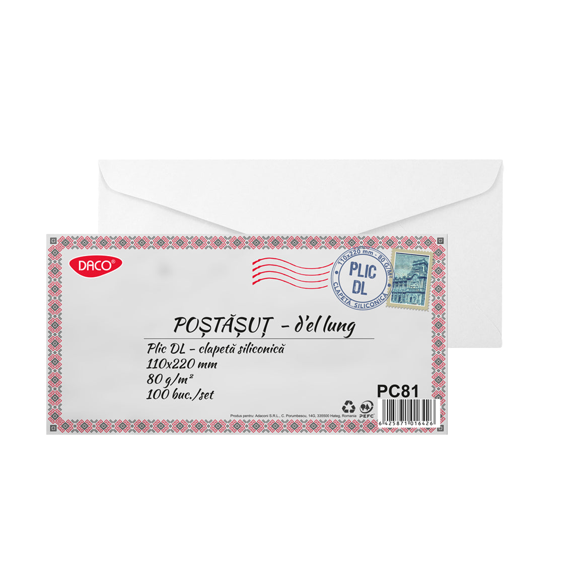 Plic Dl Siliconic Set 100 Daco Pc81