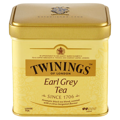 Ceai Negru Earl Grey Cutie Metal Twinings 100g