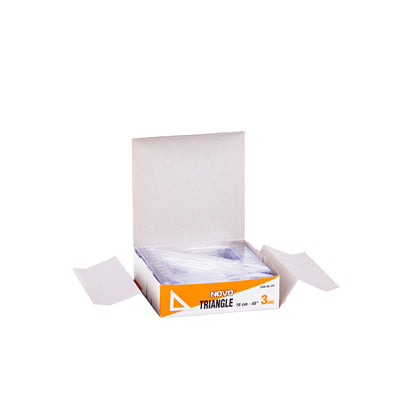 Echer de 16 cm cu unghiuri de 30/60 grade marca Ark 581E pentru școală și desen tehnic