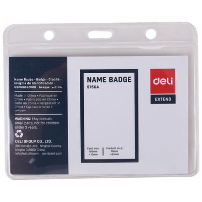 Ecuson Orizontal 105*70Mm Deli