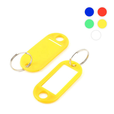 Suport Chei Plastic Galben 10Buc Evoffice