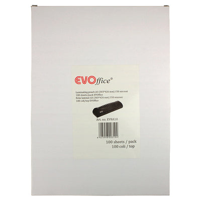 Folie Laminat A3 (303*426 Mm)150 Microni 100 Coli/Top Evoffice