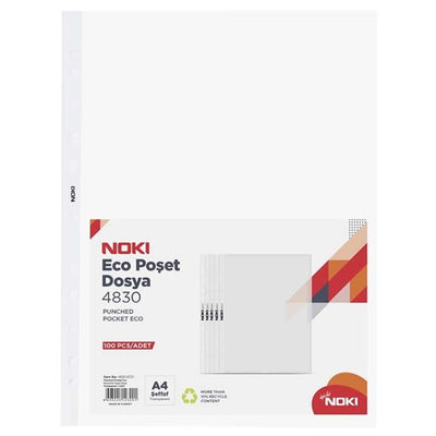 Folie Protectie A4 40 Microni 100/Set Noki