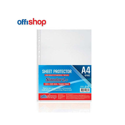 Folie Protectie A4, Super Clear, 100 Mic, 100 Buc/Set - Offishop