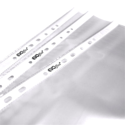 Folie Protectie Documente A3 Portrait, Cristal, 60 Microni, 25 Buc/Set Evoffice