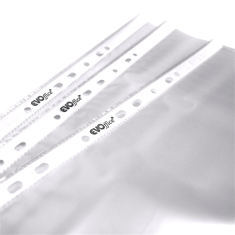 Folie Protectie Documente A3 Portrait, Cristal, 60 Microni, 25 Buc/Set Evoffice