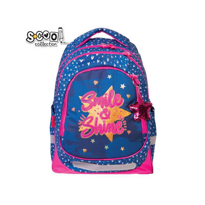 Ghiozdan Anatomic Light Smile&Shine, 41 Cm - S-Cool