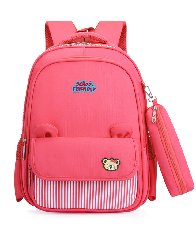 Ghiozdan Clasele I-Iv Cu Penar Etui Portocaliu Ursulet Pigna