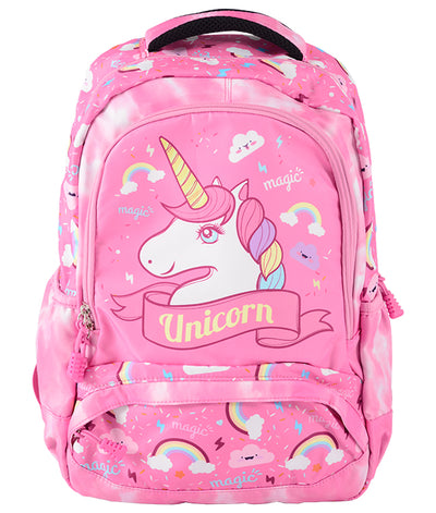 Ghiozdan Clasele I-Iv Sf Unicorn Roz Pigna