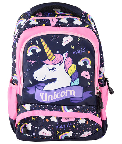 Ghiozdan Clasele I-Iv Sf Unicorn Roz-Blue Pigna