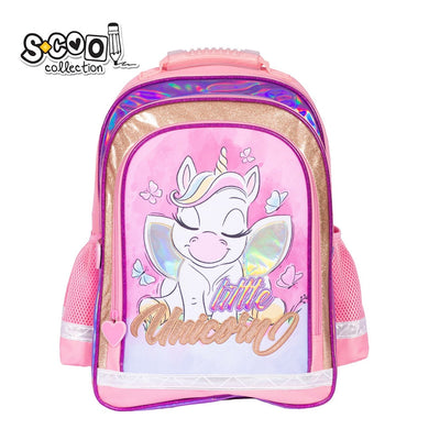 Ghiozdan Ergonomic Little Unicorn, 40.5X29X13.5 Cm - S-Cool