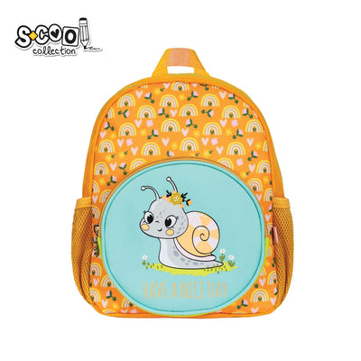 Ghiozdan Gradinita Happy Snail, 31X24X9 Cm - S-Cool