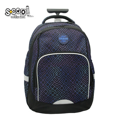 Ghiozdan Trolley Urban, Maze, 46X34X20 Cm - S-Cool