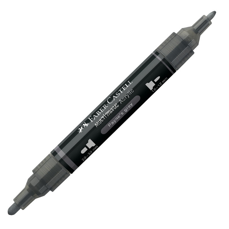 Marker Acrilic Multimark Cul. 181 Gri Payne Faber-Castell