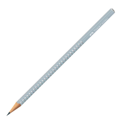 Creion Grafit B Sparkle Gri Icy 2026 Faber-Castell